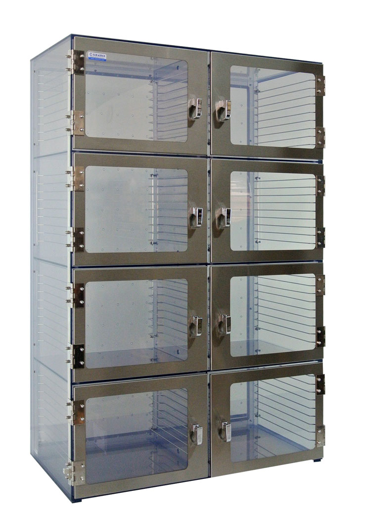 Adjustable Shelf Storage Desiccators