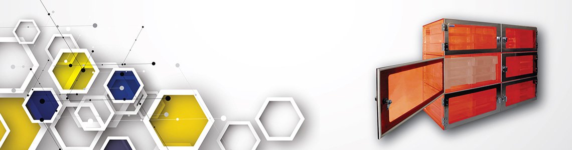 Drawer/Tote Box Storage Desiccator Cabinets Banner